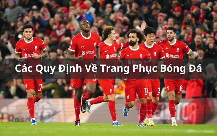 Quy Định Về Trang Phục Bóng Đá Theo Tiêu Chuẩn Quốc Tế FIFA 2 Quy Định Về Trang Phục Bóng Đá Theo Tiêu Chuẩn Quốc Tế FIFA